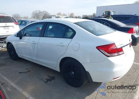 2015 Honda Civic Lx из США, поврежденный, VIN 2HGFB2F50FH558438